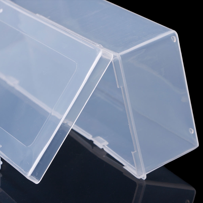 Hộp nhựa trong suốt hình chữ nhật đựng trang sức/đồ dùng tiện lợi