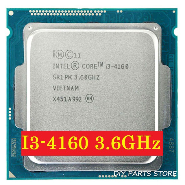 Bộ vi xử lý i3 4330, 4170, 4160, 4150, 4130 sk 1150 sử dụng cho main H81, B85, Q87 ...