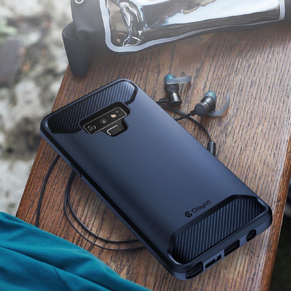 Ốp điện thoại có miếng bảo vệ màn hình SUPCASE cong 3D TPU bề mặt nhám thời trang thích hợp cho Samsung Galaxy Note 9