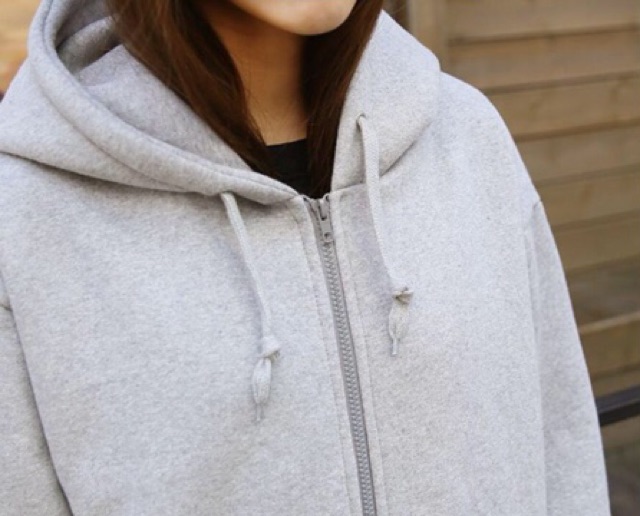 Áo Nỉ Hoodie Mũ Khoá Cao Cấp