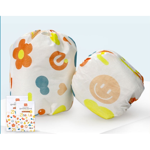 Túi bọc ống tay áo chống bẩn chống thấm họa tiết dễ thương cho bé