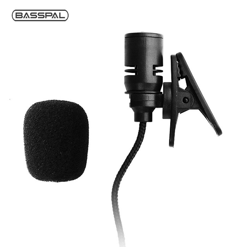 Micro Basspal P2 3.5mm Nhỏ Có Kẹp Dùng Để Cắm Vào Loa Thuyết Trình