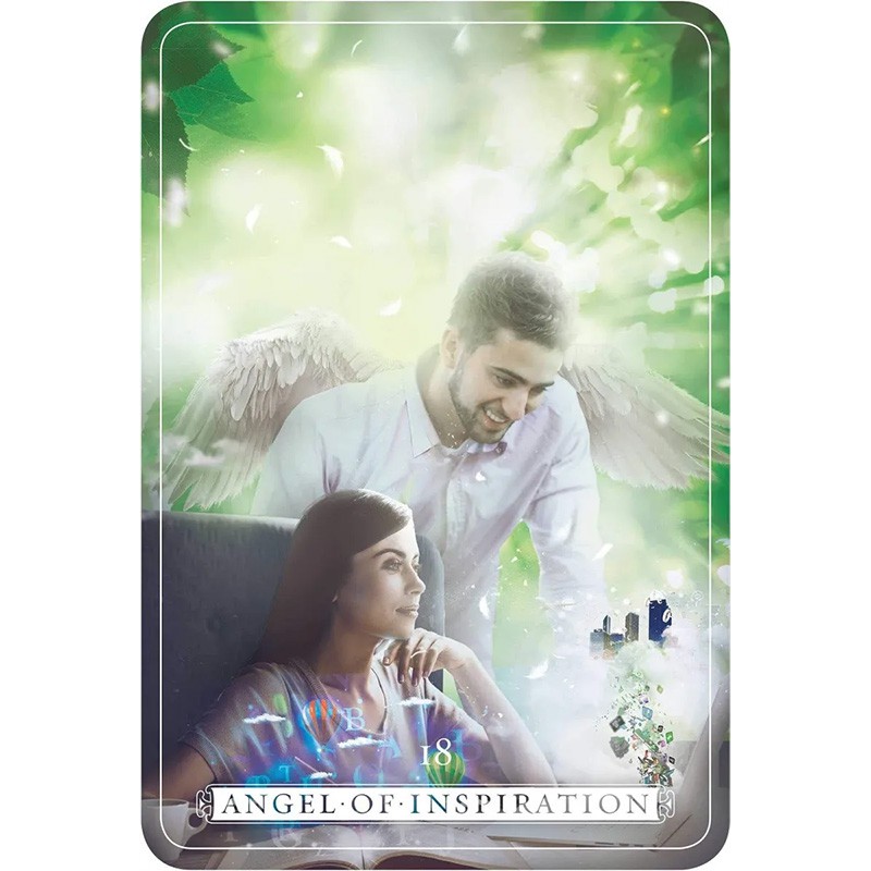 Bộ Bài Guardian Angel Reading Cards (Mystic House Tarot Shop) - Bài Gốc Authentic Chính Hãng 100%