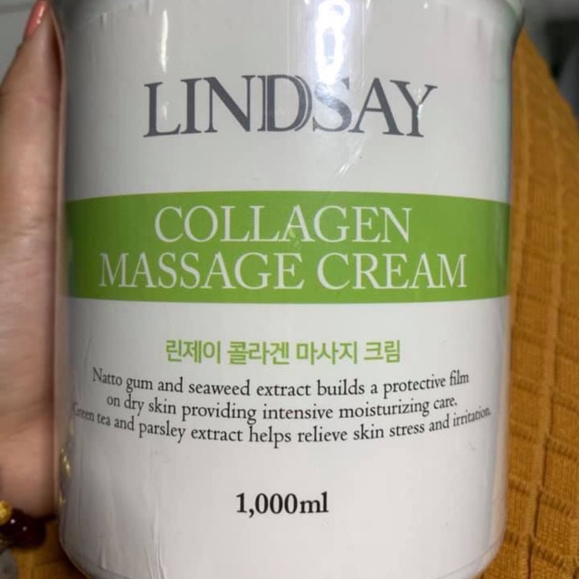 KEM MASSAGE MẶT LINDSAY Hàn Quốc chính hãng công ty