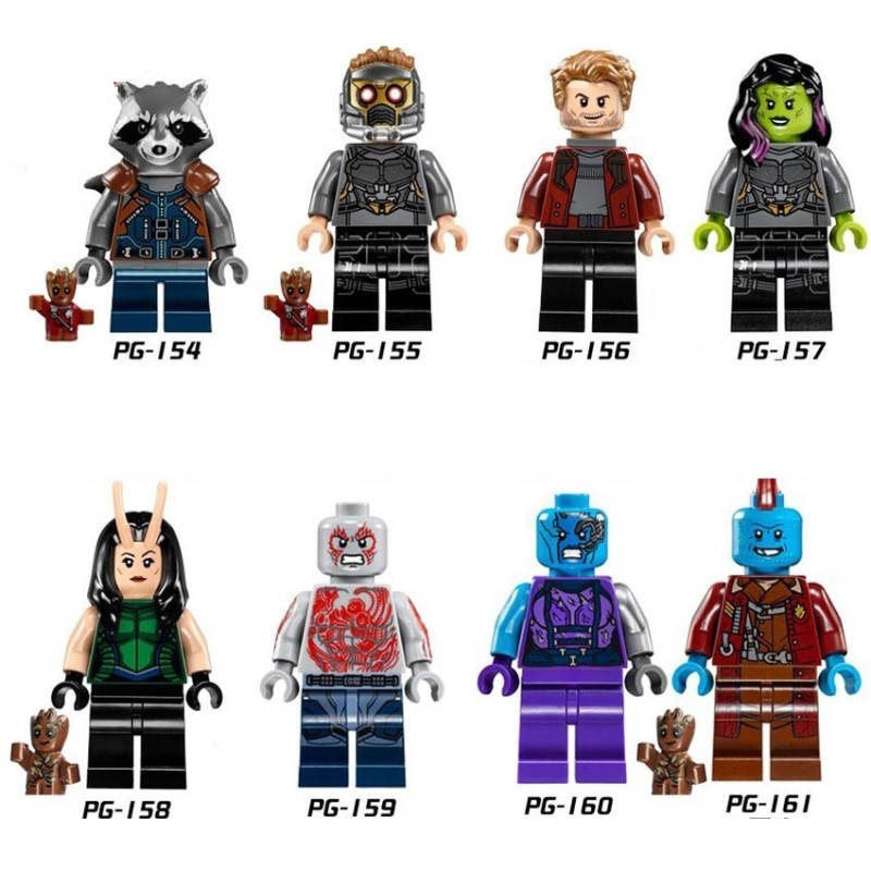 Đồ Chơi Lắp Ráp Nhân Vật Peter Quill Star Guardians of the Galaxy Pg8044