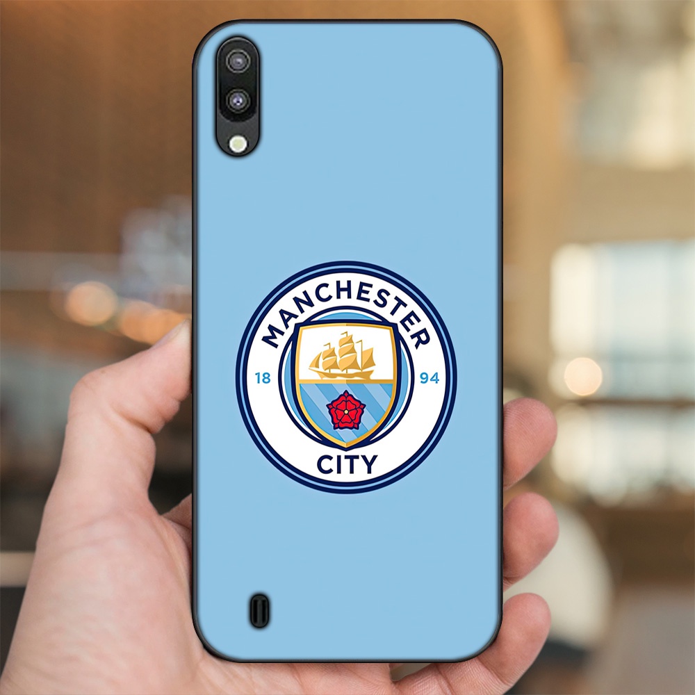 Ốp lưng Samsung M10 viền đen in hình Manchester City MC
