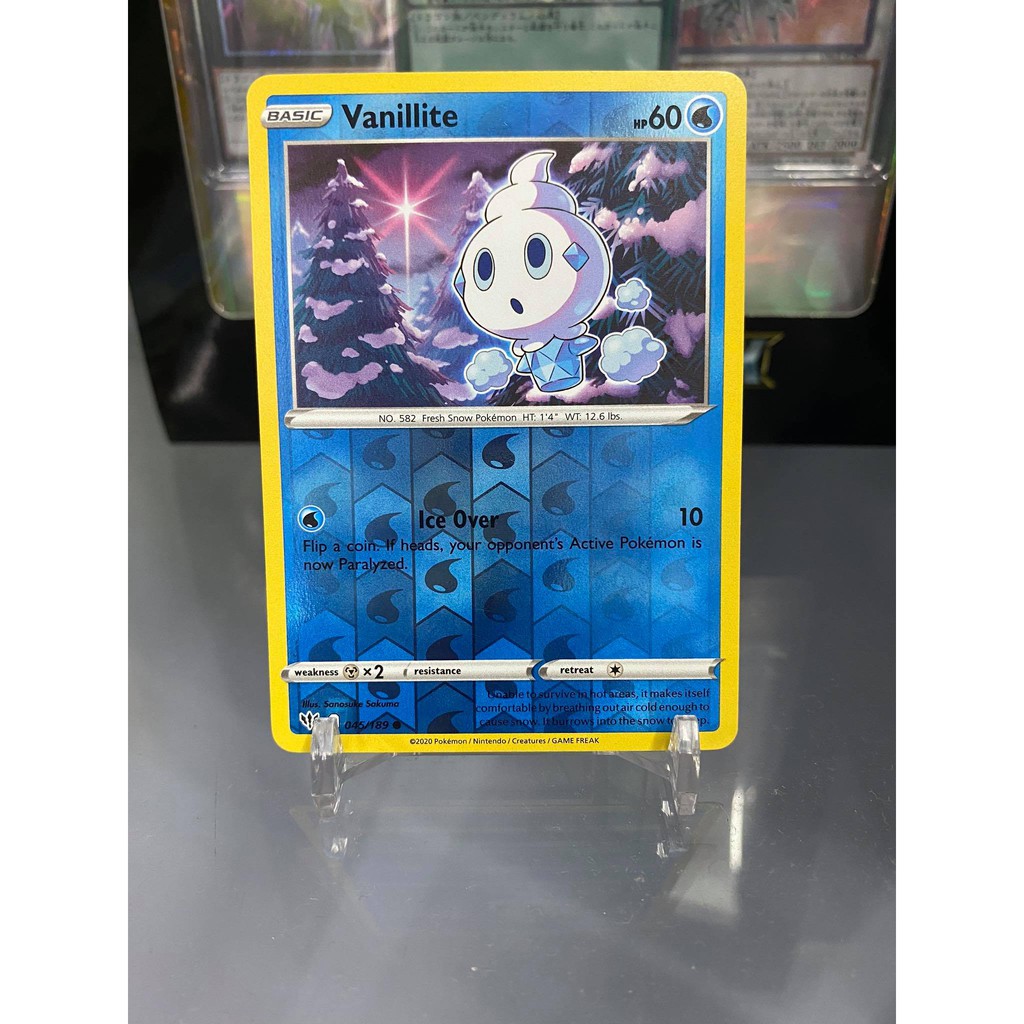 [ Dưa Hấu Yugioh ] Lá bài thẻ bài Pokemon Vanillite