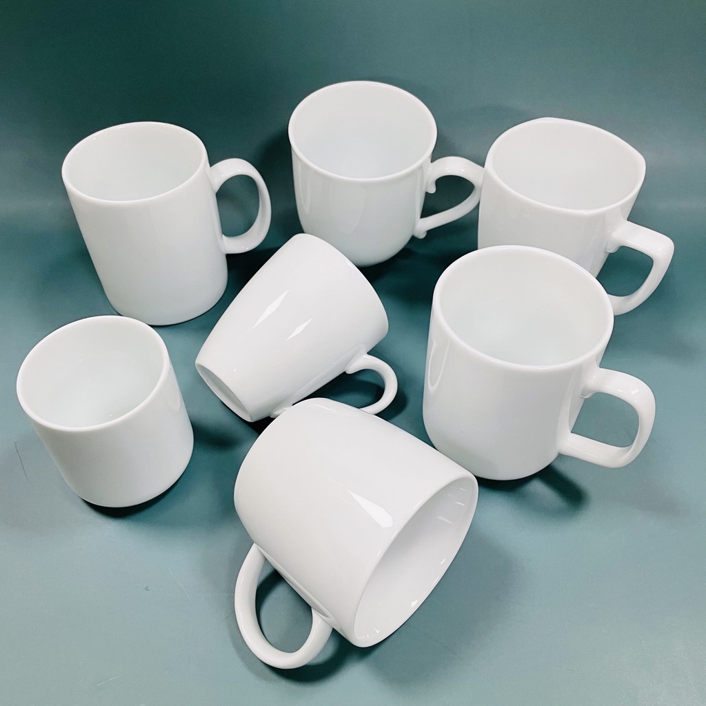 LY SỨ CỐC UỐNG NƯỚC MEN TRẮNG TINH GỐM SỨ BÁT TRÀNG CAO CẤP