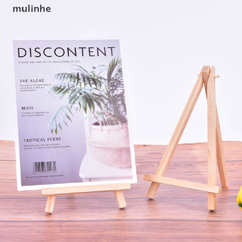 Giá Đỡ Trưng Bày Bưu Thiếp / Ảnh Để Bàn Bằng Gỗ Mini