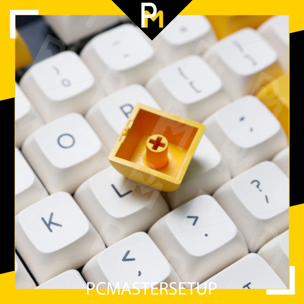 Keycap xda pbt honey milk cao 9.5mm xịn nút cho bàn phím cơ của PCmaster