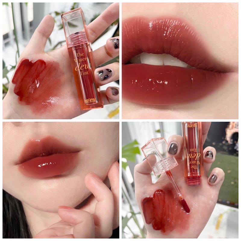 Son Tint Lì, Son Bóng Merzy The Watery Dew Tint 4g