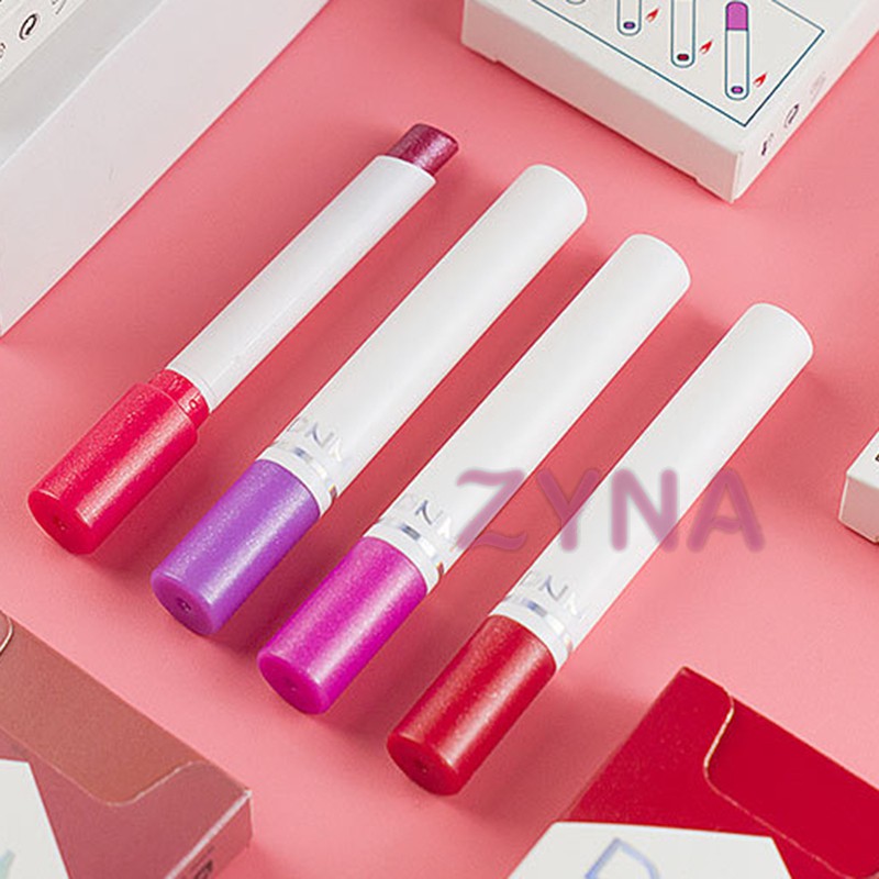 VN (Hàng Mới Về) Set 4 Son Lì Chống Nước Lâu Phai Nhiều Màu Sắc Thời Trang | BigBuy360 - bigbuy360.vn