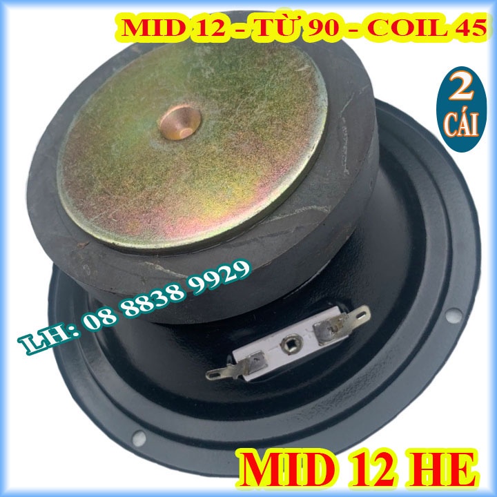 CẶP LOA TRUNG 12 HELLO TỪ 90MM CAO CẤP - MID 12 - GIÁ 2 LOA