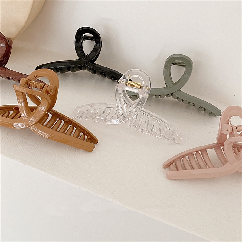 Kẹp Tóc Vải Nhung Cỡ Lớn Phong Cách Hàn Quốc Thời Trang Cho Nữ