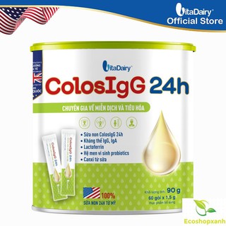 Sữa non ColosIgG 24h 90G (60 gói x 1.5g)  [Colosbaby]