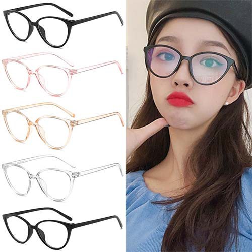 Kính Mát Mắt Mèo Phong Cách Retro Hàn Quốc Dành Cho Nữ