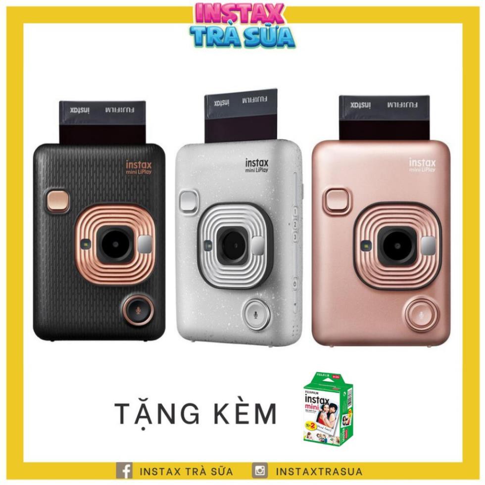 ( SLN 9 ) ( SLN 8 ) FUJIFILM INSTAX MINI LiPLAY - MÁY ẢNH IN LẤY LIỀN 3 TRONG 1 - Chính Hãng - Bảo hành 1 năm - Tặng kèm