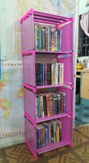 KỆ SÁCH 4 TẦNG ĐA NĂNG