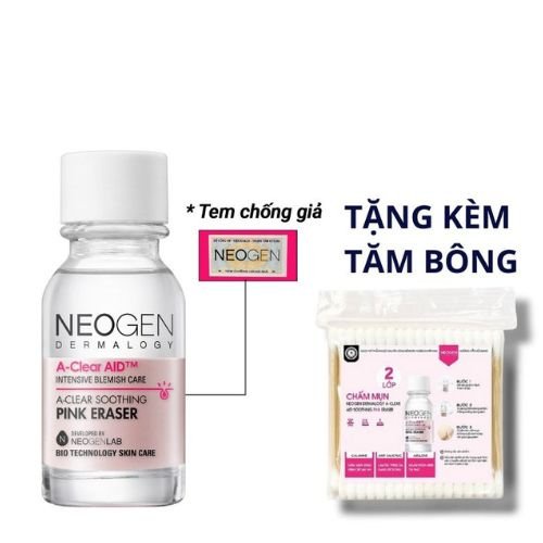 Tăm Bông Gỗ Hỗ Trợ Nặn Mụn Và Chấm Mụn Neogen
