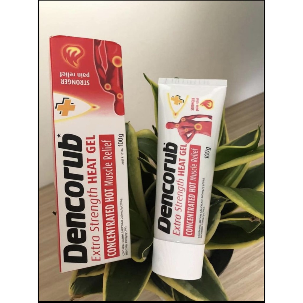 Dầu Xoa Bóp Dencorub Heat Gel 100g - Úc