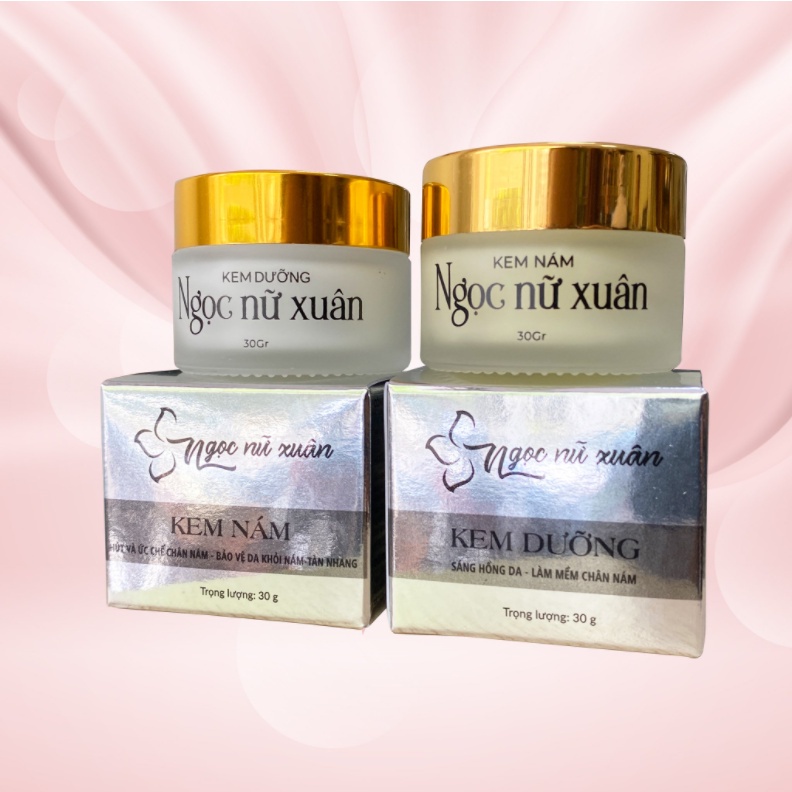 Bộ đôi kem nám Ngọc Nữ Xuân cải thiện da , giảm nám tàn nhan - DT059