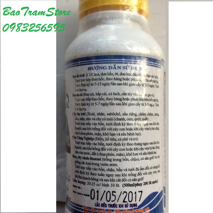 Tera-Sorb 4, ra rễ, giúp rễ phân nhánh loại 100ml Phân bón lá cao cấp