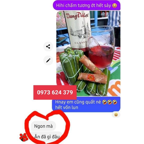 Combo 10 cái Nem chua Thanh Hóa bao ngon