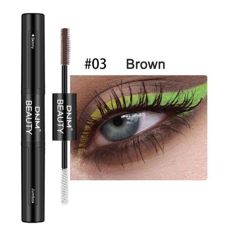 [Hàng mới về] Mascara sợi tơ 4D 2 trong 1 làm dài và cong mi chống thấm nước