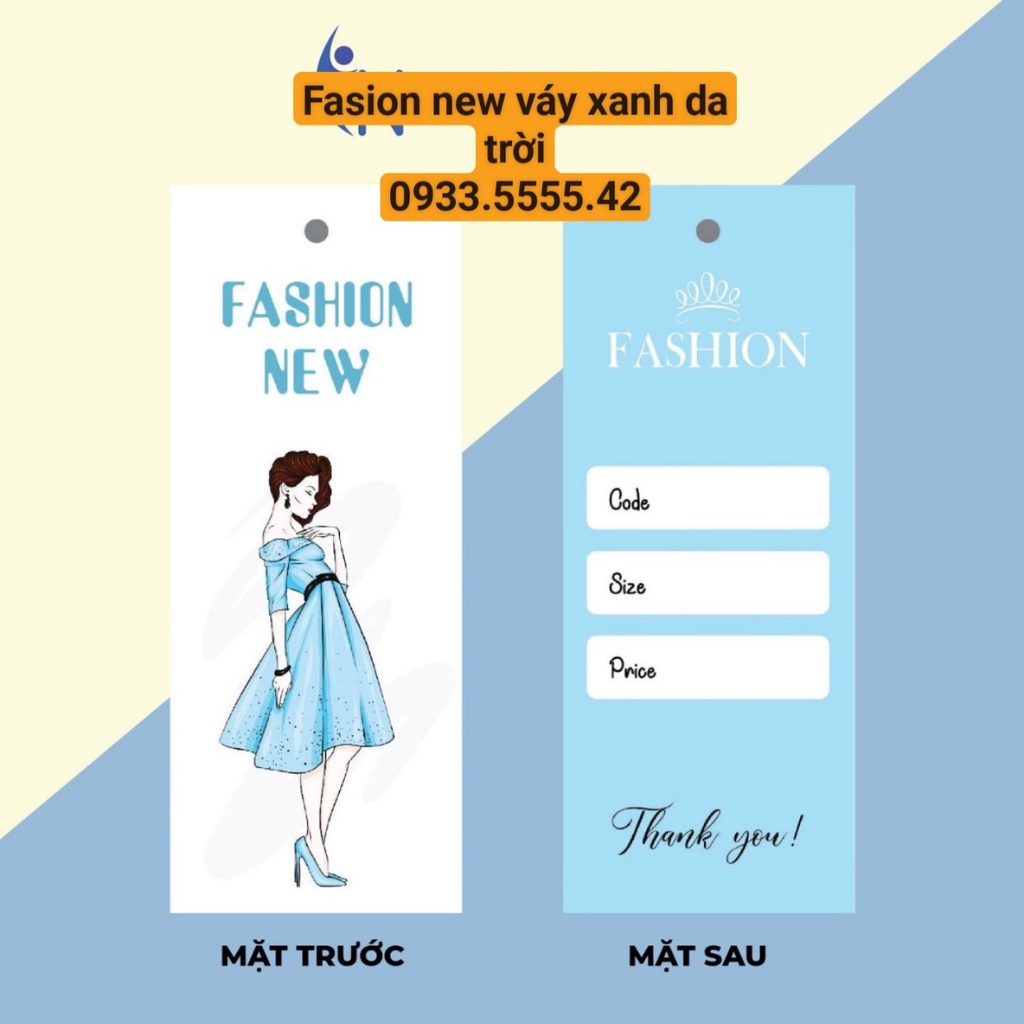 Tag giấy, mác giấy (100 Cái)  nam,nữ, trẻ em(NHẬN LÀM THEO YÊU CẦU) [FREE SHIP- RẺ]