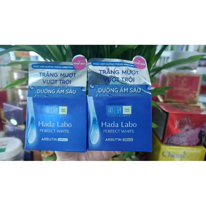 Kem hada labo perfect white (xanh dương)50g