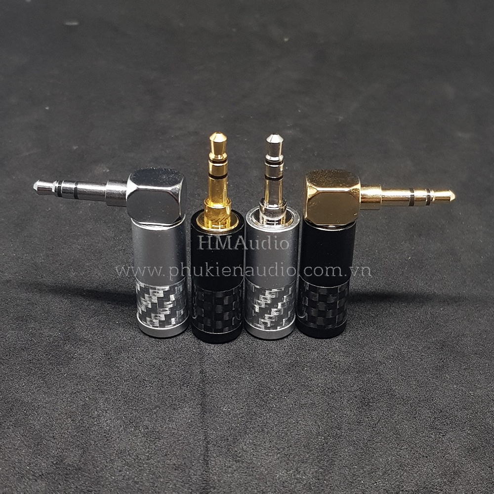 Giắc cắm tai nghe 3.5mm sợi Cacbon