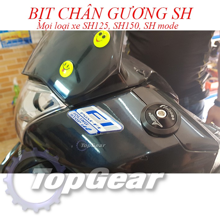 Bịt Chân Gương SH cỡ TO - Mọi Loại SH đều vừa &lt;TOPGEAR&gt;