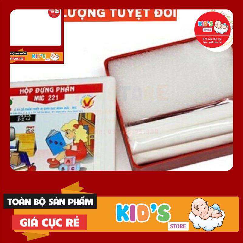 Hộp đựng phấn Mic 221 phấn không bụi dùng cho giáo viên và học sinh