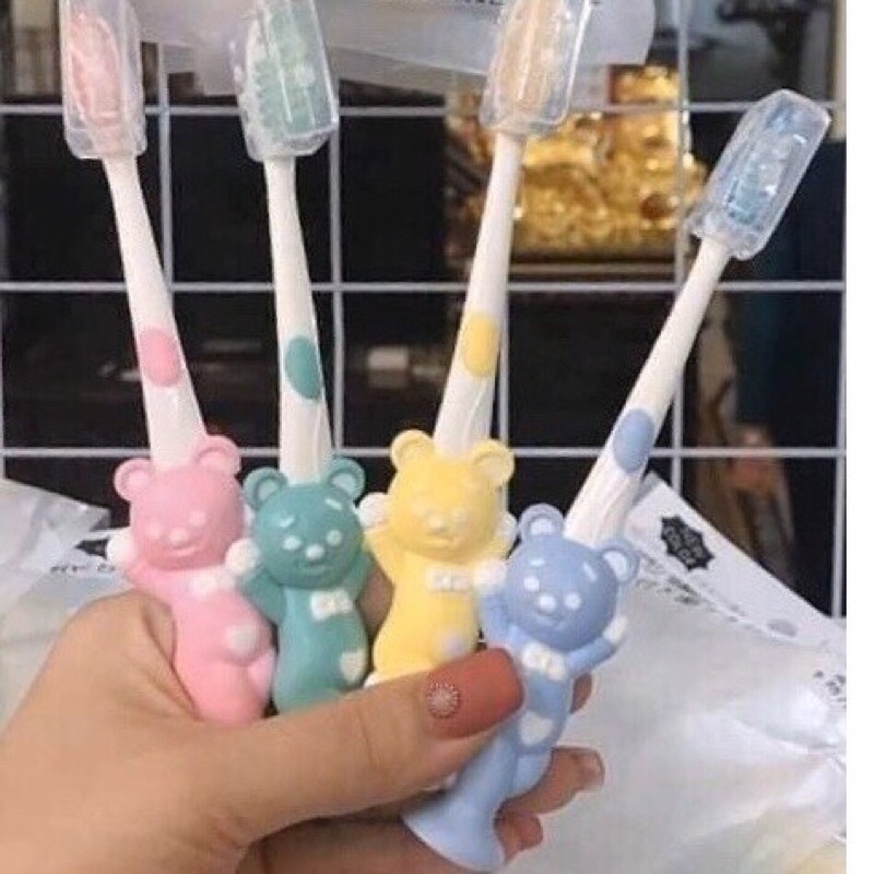 Sét 4 bàn chải đánh răng cho bé
