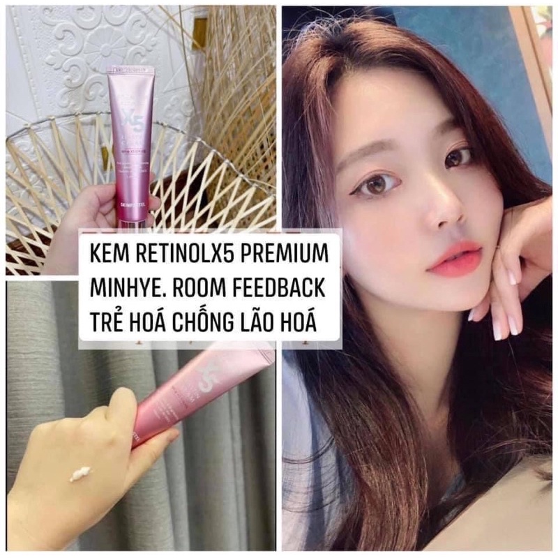 Kem RETINOL X5 ELASTIN CREAM SKINPASTEL 30ml