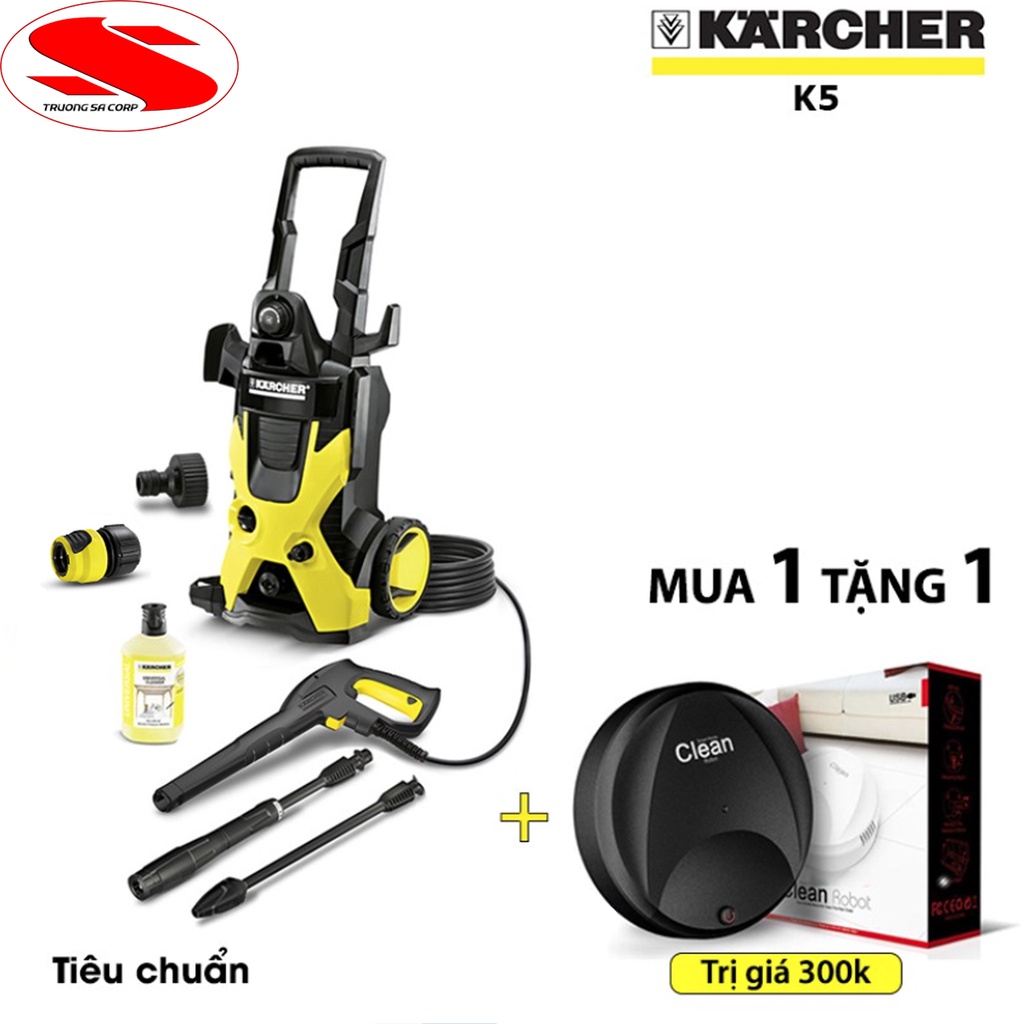 Máy rửa xe cao áp Karcher K5 công xuất 145 Bar hàng chính hãng Đức