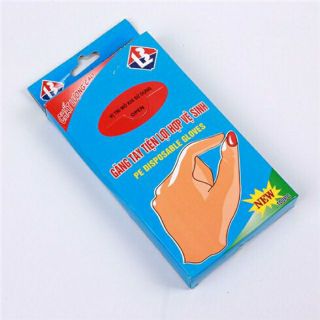 Găng tay li nông đủ( 1 hộp 100 chiê