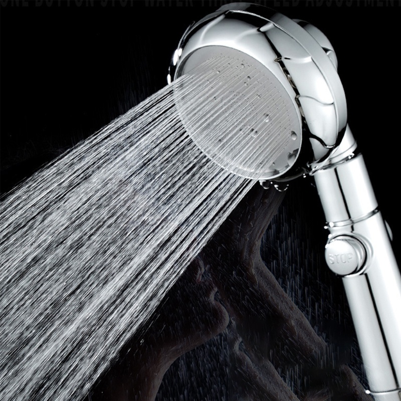 Vòi Hoa Sen 3 Chế Độ Bằng Thép Không Gỉ Cho Nhà Tắm