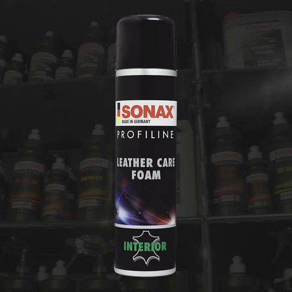 Vệ sinh và bảo dưỡng ghế da ô tô Sonax Leather Care Foam 289300 400ml