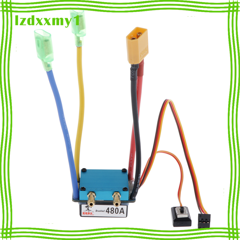 (Hàng Mới Về) 1 Bộ Điều Tốc Esc 480a Esc 2 Chế Độ 5v 3a