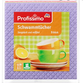 Khăn lau đa năng Profissimo Đức bịch 5 khăn
