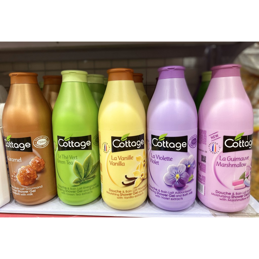 SỮA TẮM COTTAGE PHÁP 560ML/750ML
