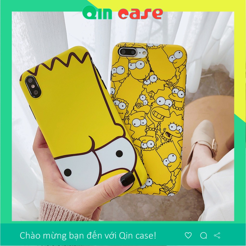 Ốp lưng iphone Gia đình Simpson TPU trơn dẻo mềm 5/5s/6/6plus/6s/6splus/7/7plus/8/8plus/x/xs/11/12/pro/max/plus/promax