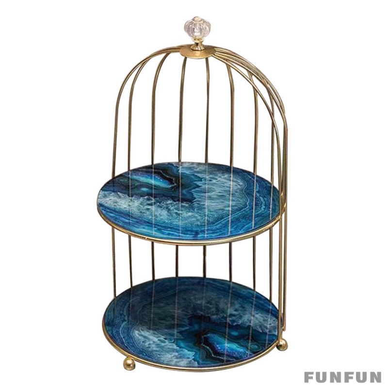 Giá Kim Loại Để Đồ Trang Điểm / Nước Hoa / Mỹ Phẩm / Phòng Ngủ / Nhà Bếp