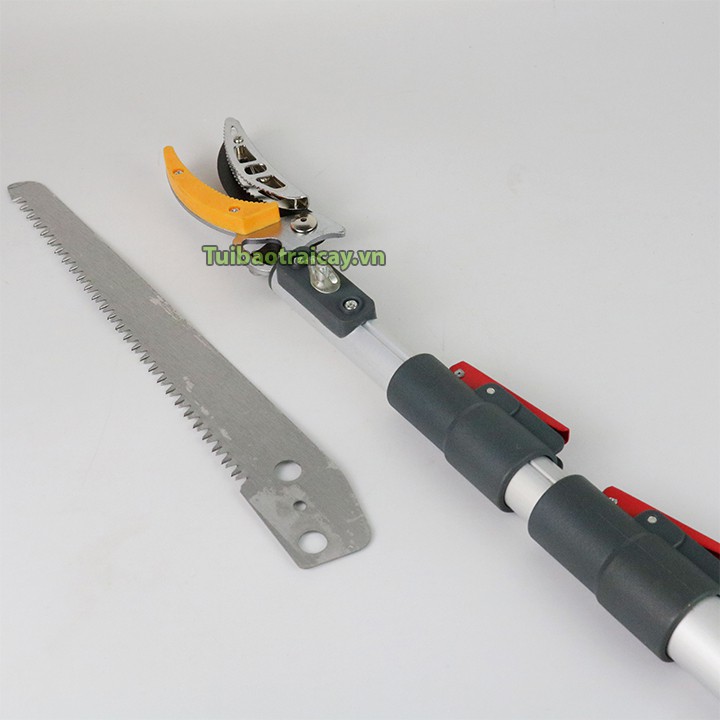 Kéo cắt cành, hái trái trên cao loại 3m 3 đoạn - K59
