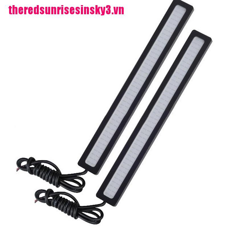 Đèn Led Cob Phá Sương Mù Dc 12v 17cm Siêu Sáng Chống Thấm Nước Cho Xe Hơi