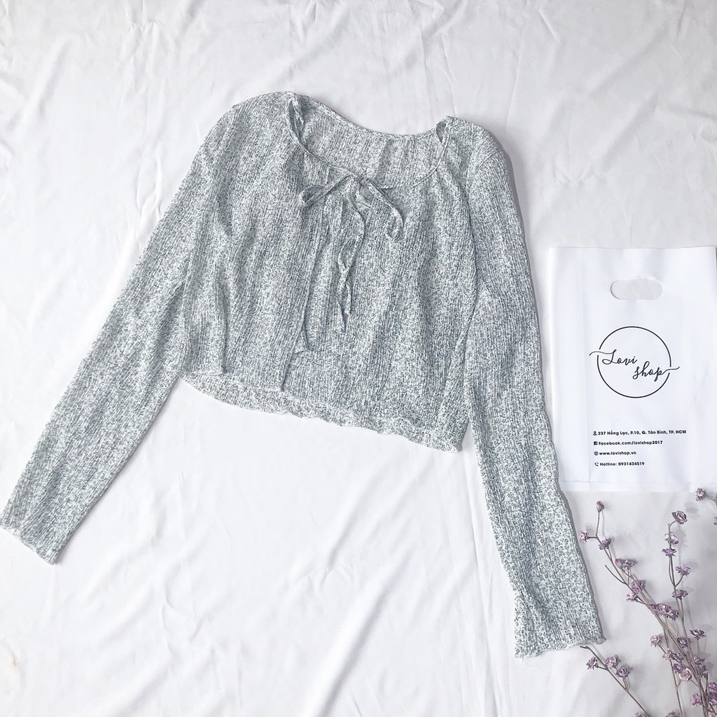 Set áo voan hoa nhí  nhiều màu Lovi