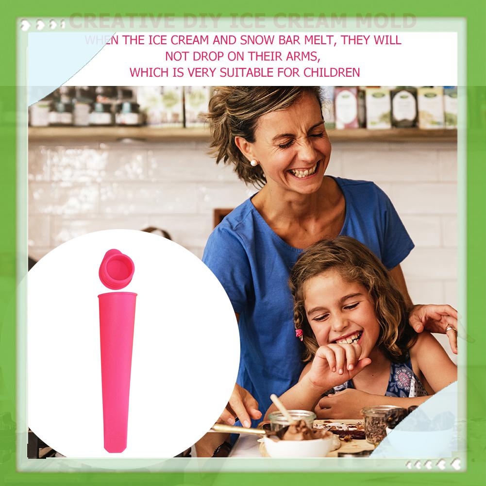 Khuôn Silicone Làm Kem Que Kiểu Dáng Sáng Tạo Tiện Dụng