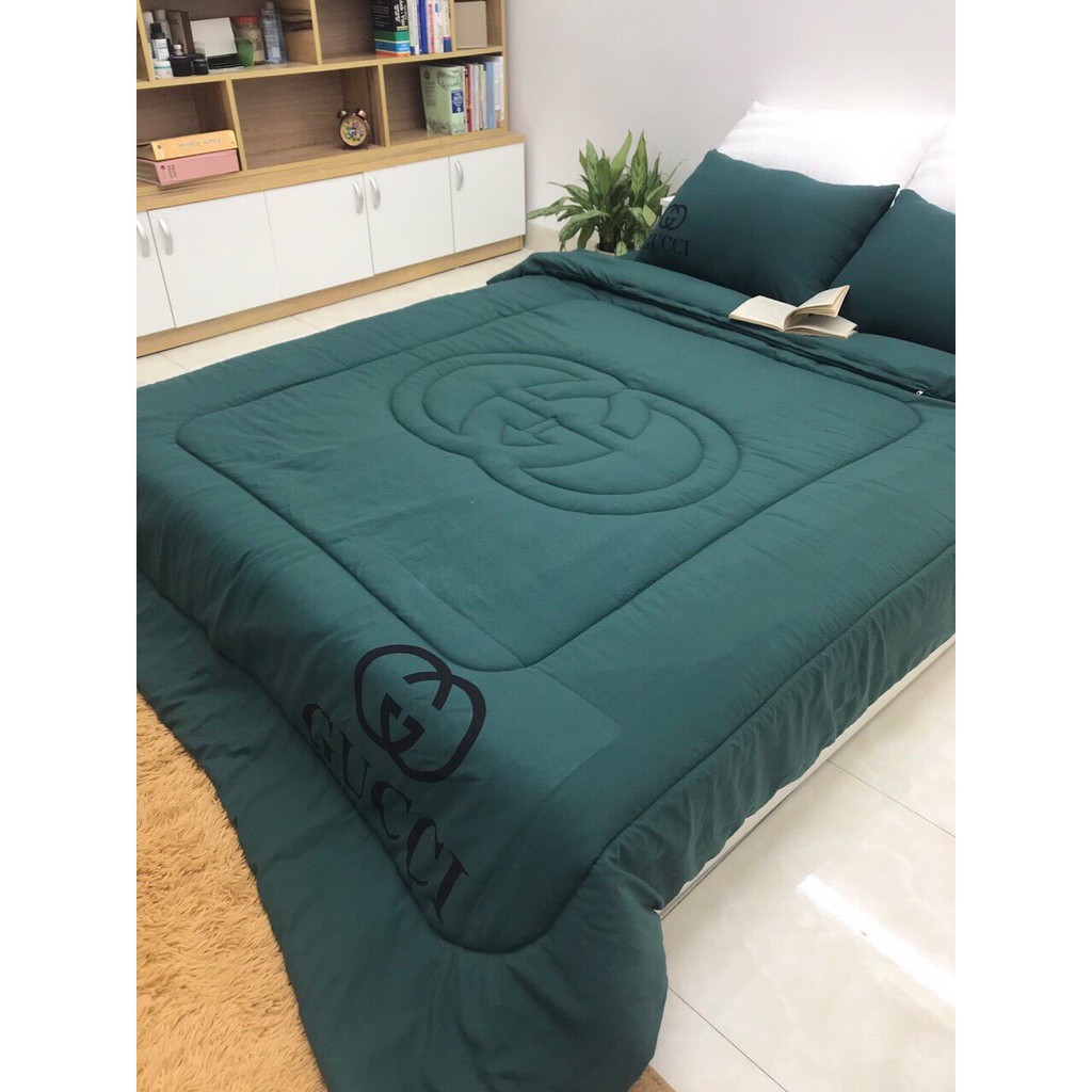 Bộ Chăn Ga Gối Cotton Đũi Thương Hiệu Cao Cấp 5 Món | BigBuy360 - bigbuy360.vn