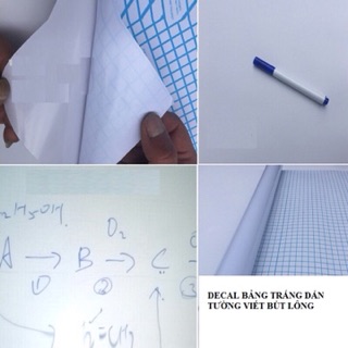 2m decal bảng đen viết phấn
